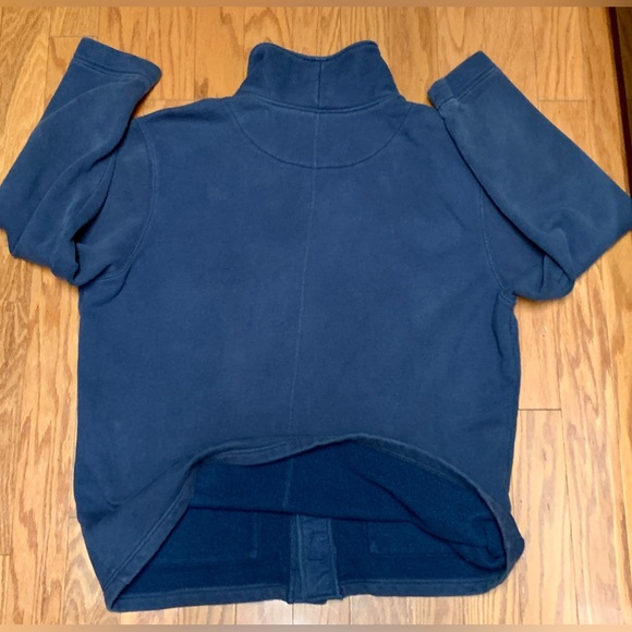 Men’s XXL Navy Blue 80/20 Cotton Poly RVCA Cardigan Sweatshirt Sweater - Picture 11 of 16